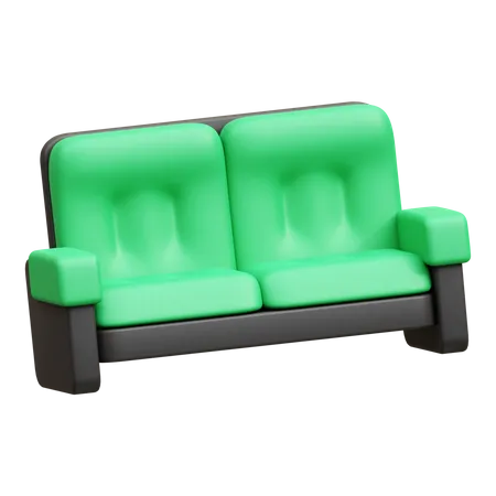 Sofa  3D Icon