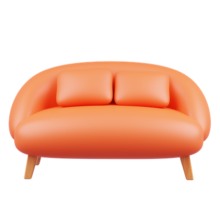 Sofa  3D Icon