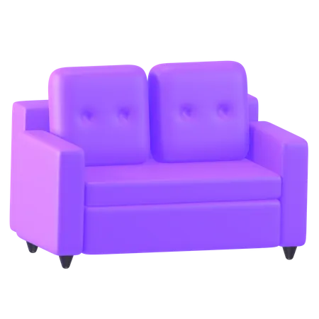 Sofa  3D Icon