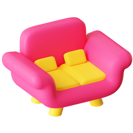 Sofa  3D Icon