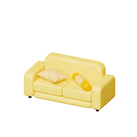 Sofa  3D Icon