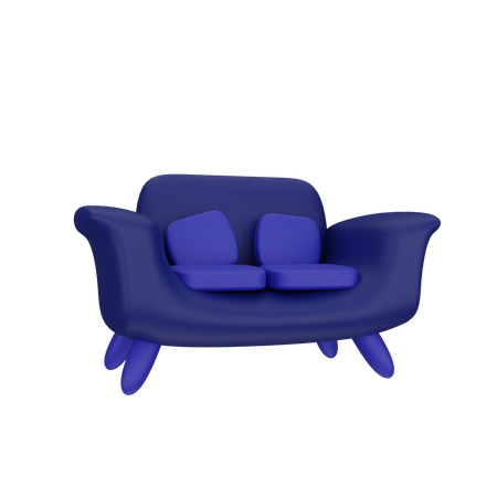 Sofa  3D Icon