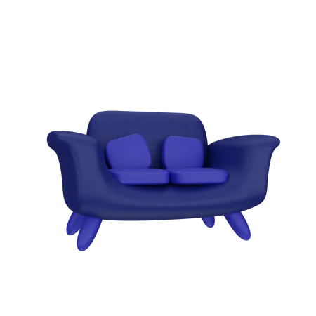 Sofa  3D Icon