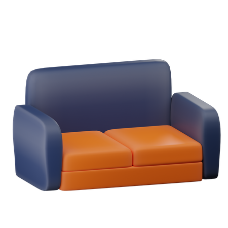 Sofa  3D Icon