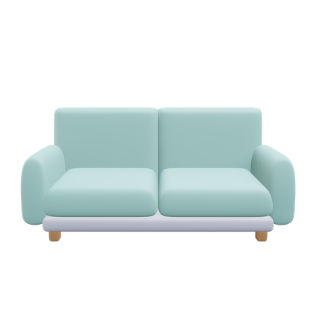 Sofa  3D Icon