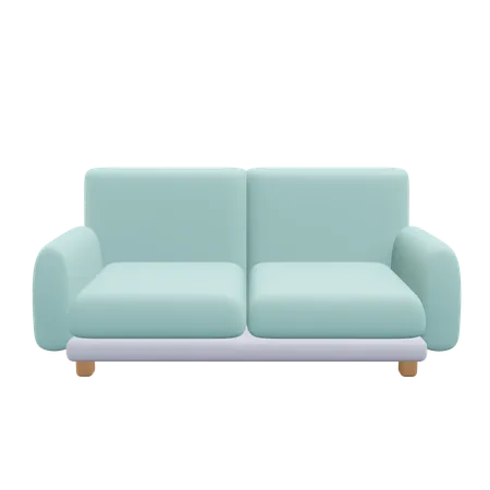 Sofa  3D Icon