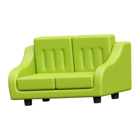 Sofa  3D Icon