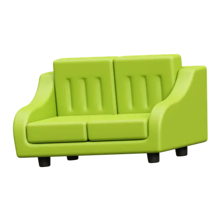 Sofa  3D Icon