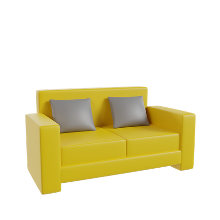 Sofa  3D Icon