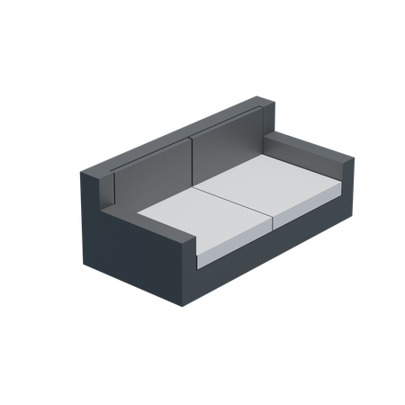 Sofa  3D Icon