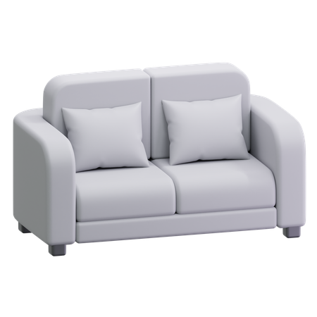 Sofa  3D Icon