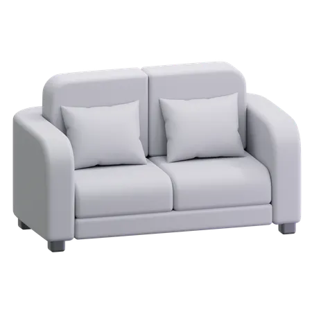 Sofa  3D Icon