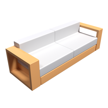 Sofa  3D Icon