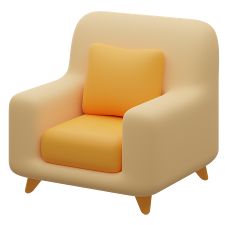 Sofa  3D Icon