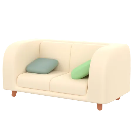 Sofa  3D Icon