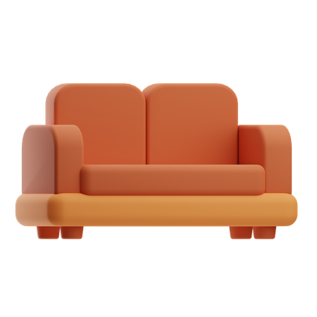 Sofa  3D Icon