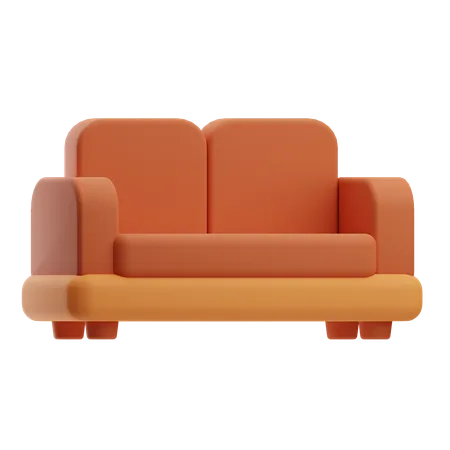 Sofa  3D Icon