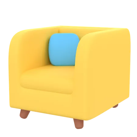 Sofa  3D Icon