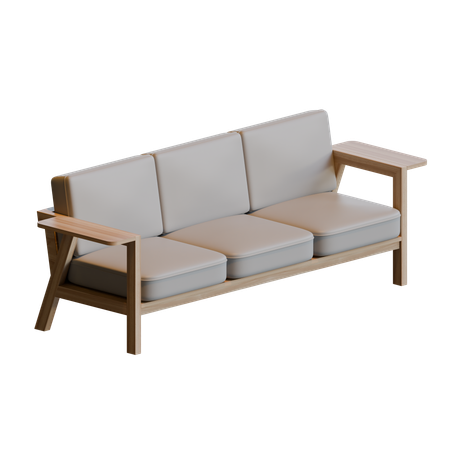 Sofa  3D Icon