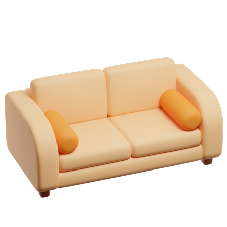 Sofa  3D Icon