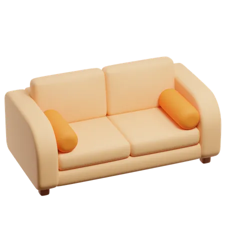 Sofa  3D Icon