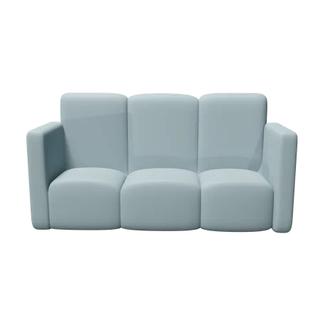 Sofa  3D Icon