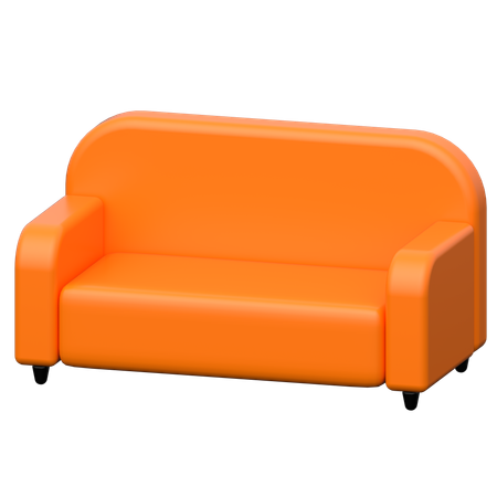 Sofa  3D Icon