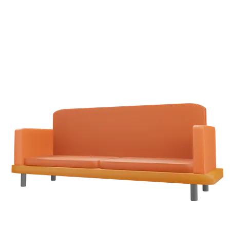 Sofa  3D Icon