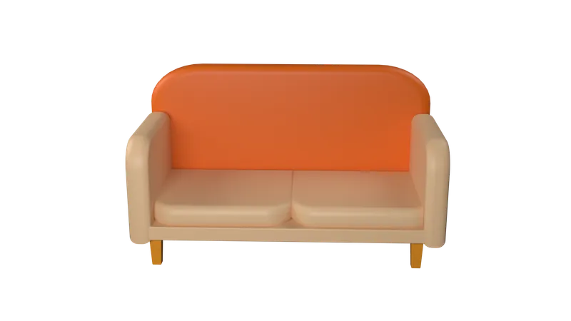 Sofa  3D Icon