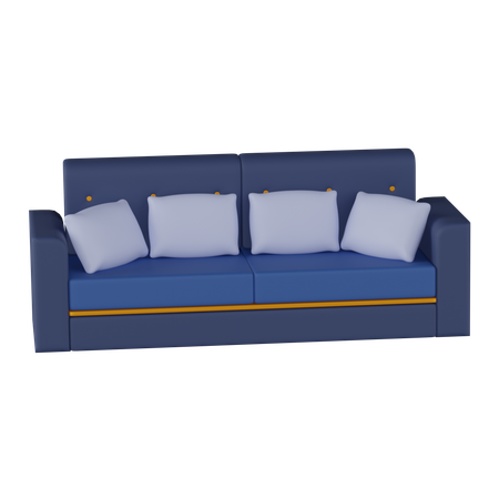 Sofá  3D Icon