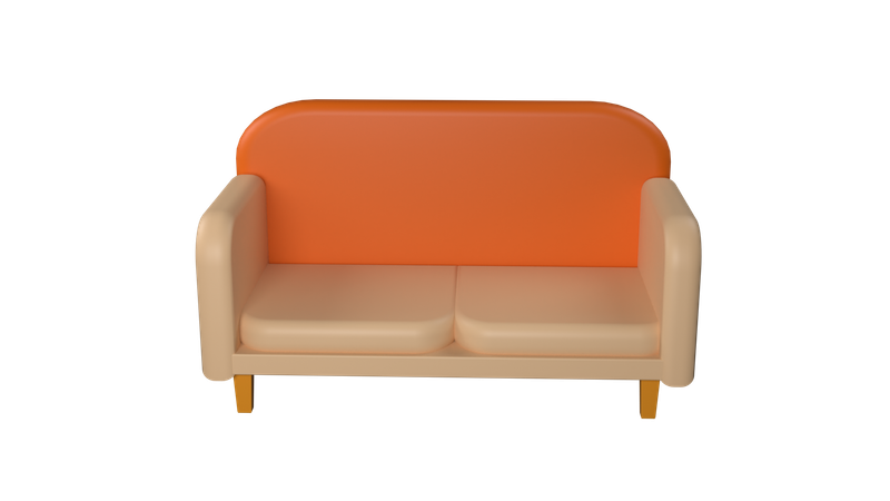 Sofa  3D Icon