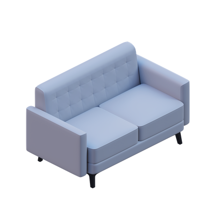 Sofa  3D Icon