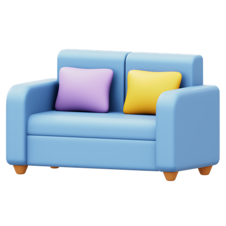 Sofa  3D Icon