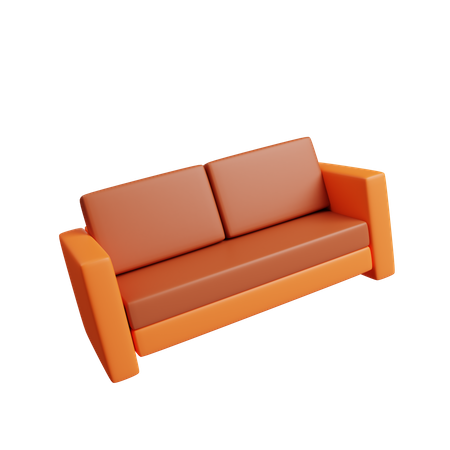 Sofa  3D Illustration