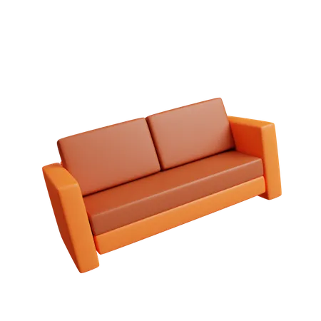 Sofa  3D Illustration