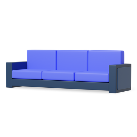 Sofa  3D Illustration