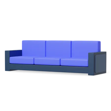 Sofa  3D Illustration