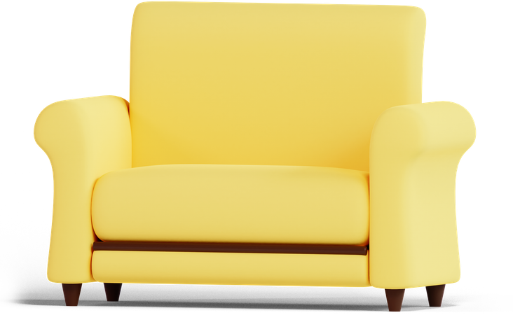 Sofa  3D Illustration