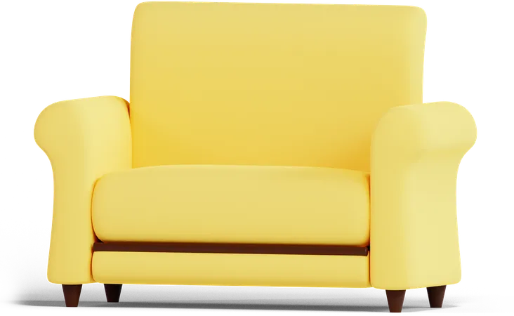 Sofa  3D Illustration