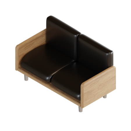 Sofa  3D Illustration