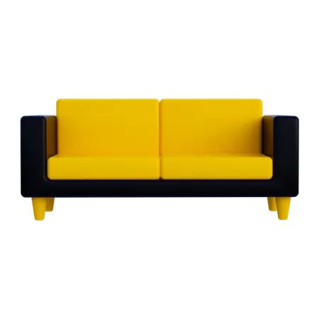 Sofa  3D Illustration