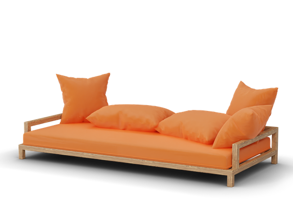 Sofa  3D Illustration