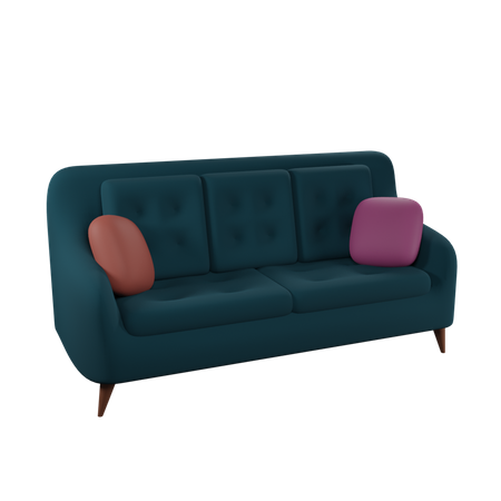 Sofa  3D Illustration