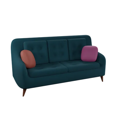 Sofa  3D Illustration