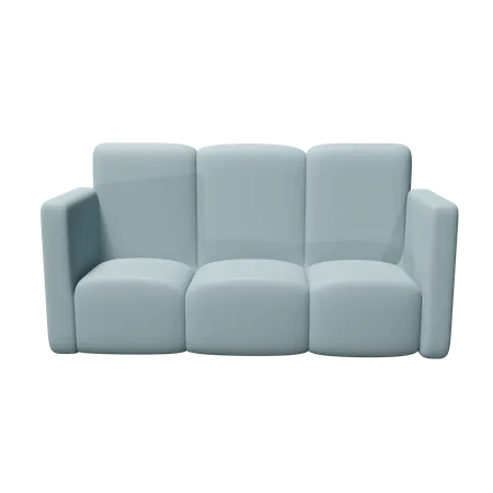 Sofa Download This Item 3D Icon