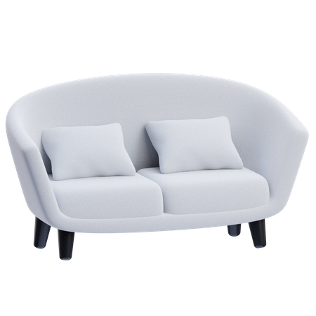 Sofá  3D Icon