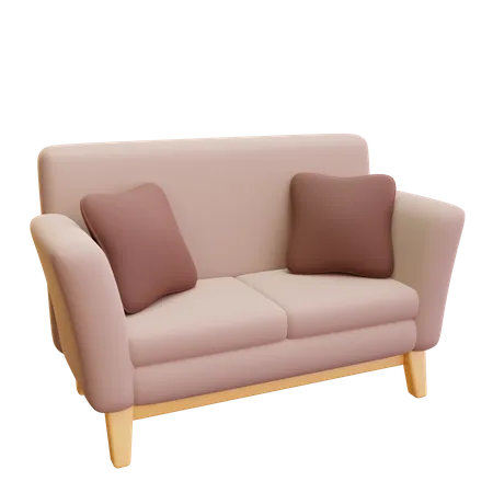 Sofa  3D Icon