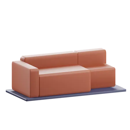 Sofa Bed  3D Icon