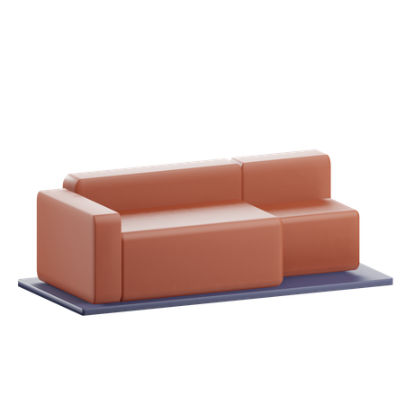 Sofa Bed  3D Icon