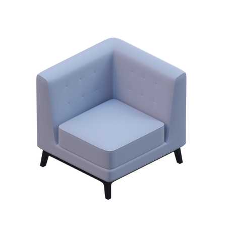 Sofa Corner  3D Icon